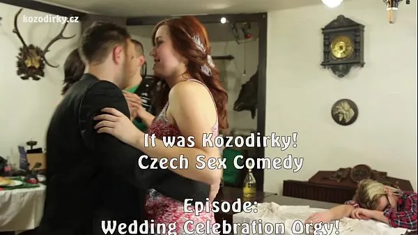 Νέος Hardcore Wedding Orgy Party with big cock λεπτός σωλήνας