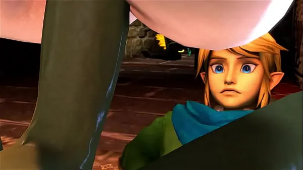 Ny Princess Zelda fucked by Ganondorf 3D fint rør