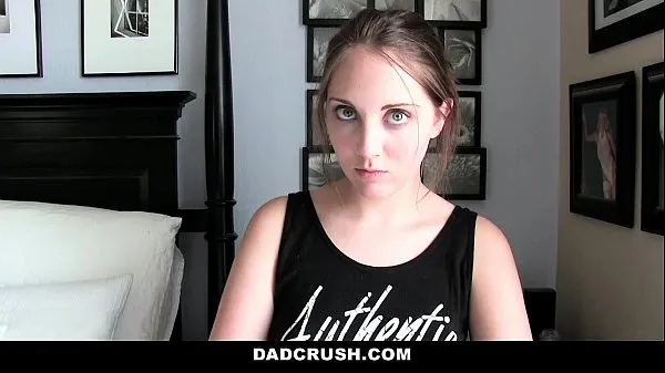 Ny DadCrush- Caught and Punished StepDaughter (Nickey Huntsman) For Sneaking fint rør