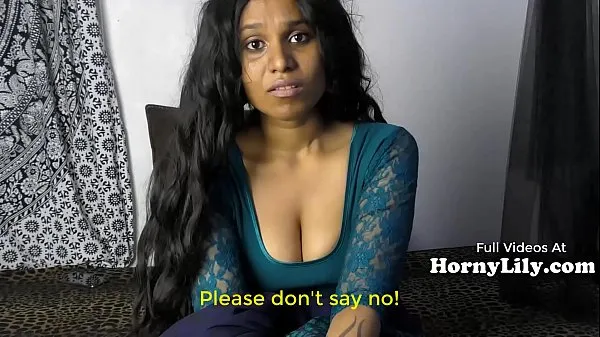 新型Bored Indian Housewife begs for threesome in Hindi with Eng subtitles细管