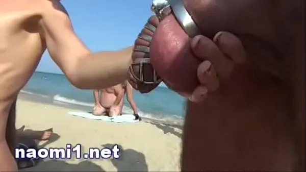Ống piss and multi cum on a swinger beach cap d'agde tốt mới