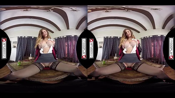 Νέος VR Porn Fucking Hermione Scene With Stella Cox VR CosplayX λεπτός σωλήνας