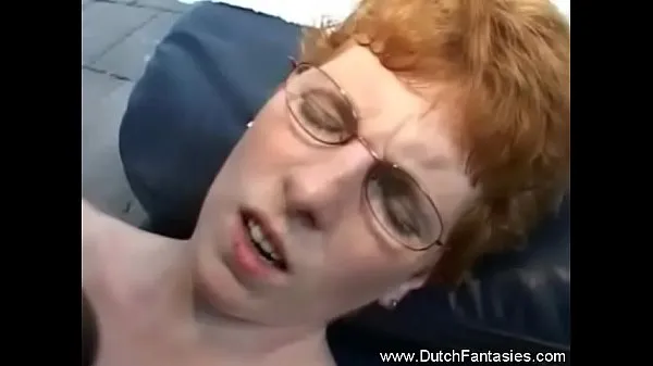 Ống Short Hair Redhead With Glasses Fuck tốt mới