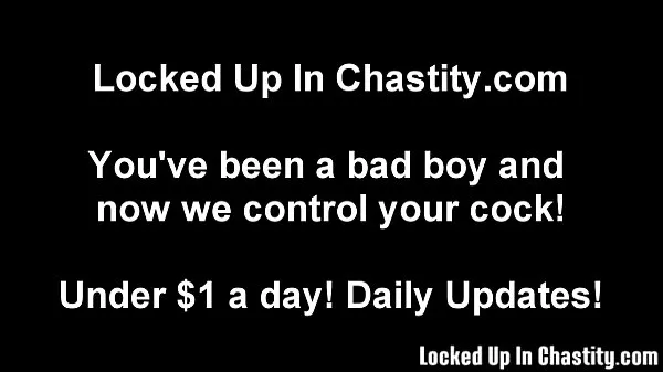Uusi How does it feel to be locked in chastity hieno tuubi