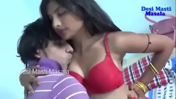 New Indian couple enjoy passionate foreplay fine Tube