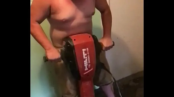New Uncensored Construction) Bouncy Tits With A JackHammer fine Tube