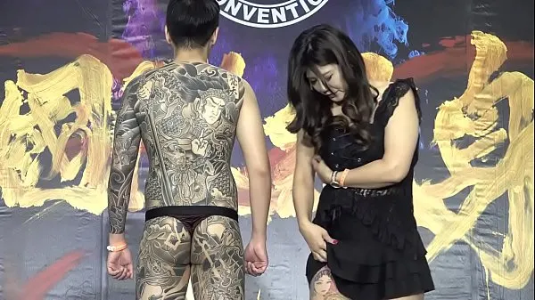 أنبوب جديد Unlimited HD] 2018 Taiwan International Tattoo Art Exhibition Tattoo Exhibition Tattoo Works Introduction 2 9Th Taiwan Tattoo convention (4K HDR غرامة