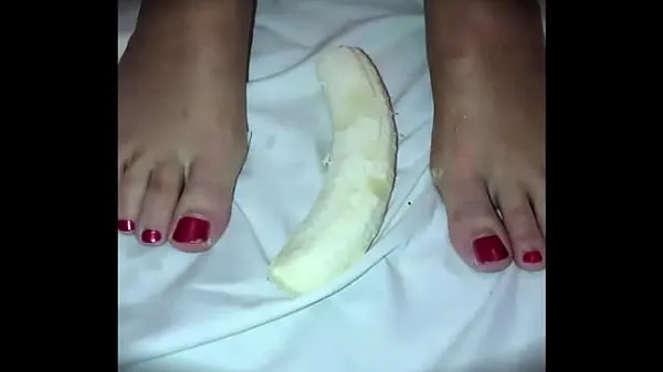 Nuevo tubo fino 70s porno music with banana foot fetish