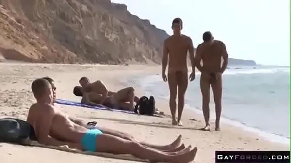 Nowa Public Sex Anal Fucking At Beach cienka rurka
