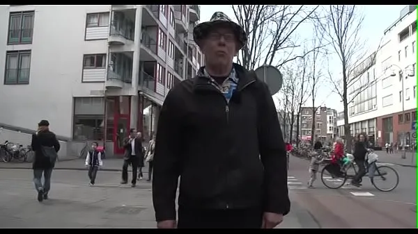 Nova Hot chap takes a trip and visites the amsterdam prostitutes fina cev
