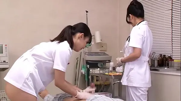 Nieuwe Japanese Nurses Take Care Of Patients fijne Tube
