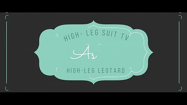 Nytt Asuka High-Leg Leotard black legs, ass-fetish image video solo (Original edited version fint rör
