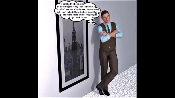 Nieuwe 3D Comic: HOT Wife CHEATS on Husband With Family Member on Wedding Day fijne Tube