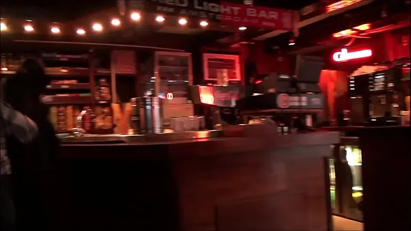 Yeni Buck Wild at the Red Light Bar Amsterdam ince tüp