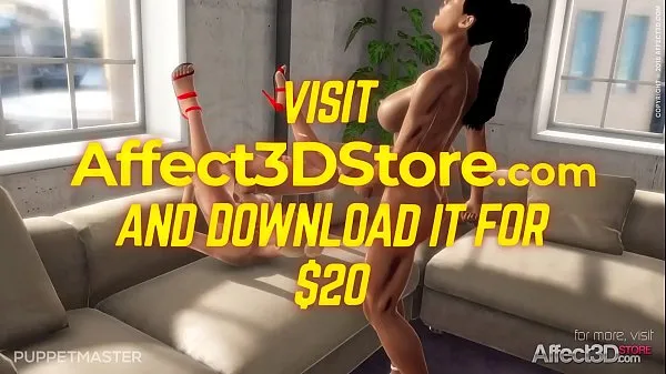 Új Hot futanari lesbian 3D Animation Game finomcső