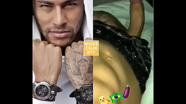 Νέος Neymar player jacking off λεπτός σωλήνας