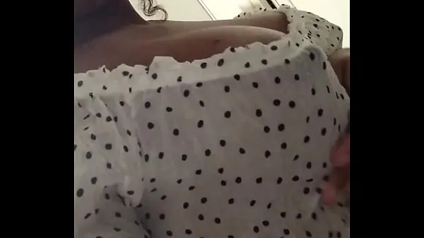 Nová Wet shirt tits tease jemná trubice