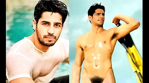 Nová Bollywood actor Sidharth Malhotra Nude jemná trubice