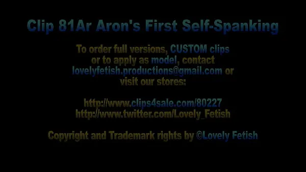 Nová Clip 81Ar Arons First Self Spanking - Full Version Sale: $3 jemná trubice