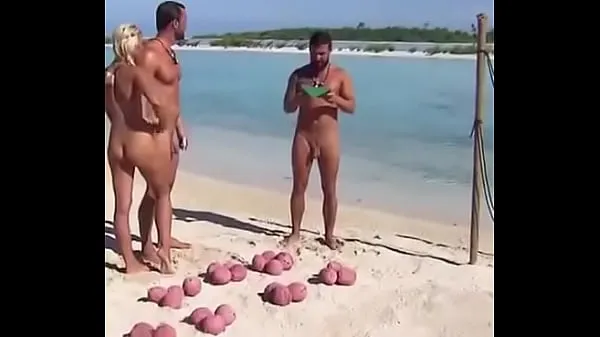 Nová hot man on the beach jemná trubice