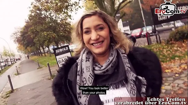 Yeni German turkish teen make street outdoor casting Sexdate EroCom Date real nasty Slut ince tüp
