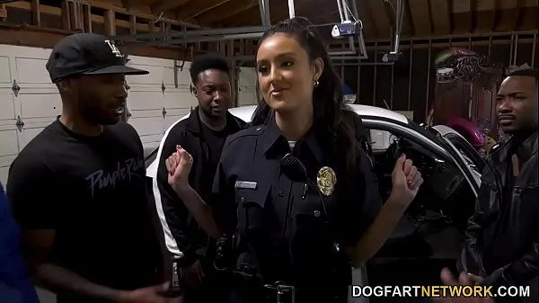 New Police Officer Job Is A Suck - Eliza Ibarra fine Tube