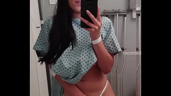 새로운 Quarantined Teen Almost Caught Masturbating In Hospital Room 파인 튜브