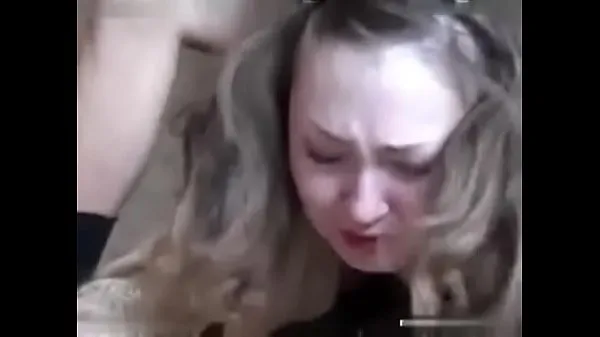 Νέος Russian Pizza Girl Rough Sex λεπτός σωλήνας