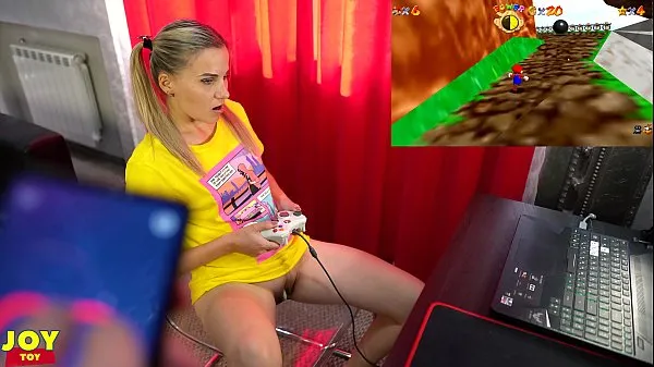 Ống Letsplay Retro Game With Remote Vibrator in My Pussy - OrgasMario By Letty Black tốt mới