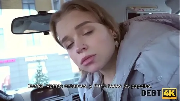 Nová DEBT4k. Teen babe wants to go shopping but first sucks on boner jemná trubice