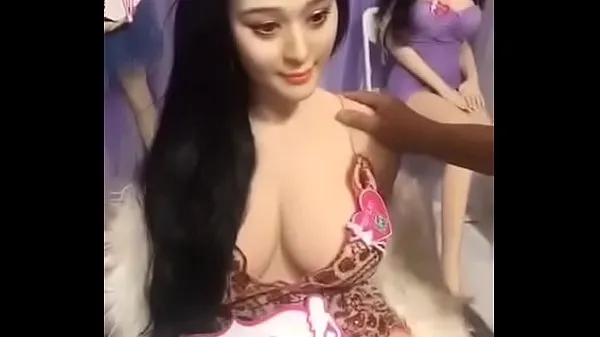Novo chinese erotic doll tubo fino