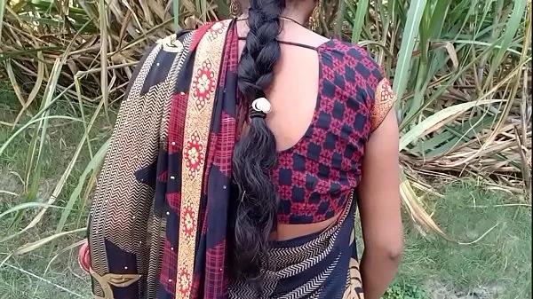 Nowa Indian desi Village outdoor fuck with boyfriend cienka rurka