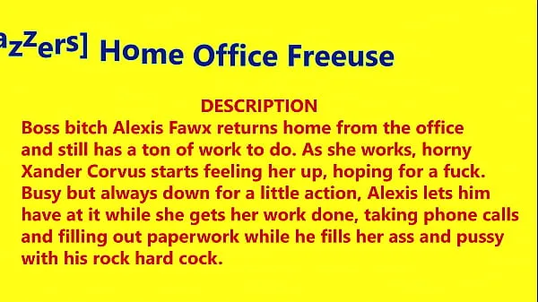 Baru brazzers] Home Office Freeuse - Xander Corvus, Alexis Fawx - November 27. 2020 halus Tube