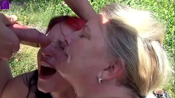 New A teeniel and a milf were splashed and pissing on in public! Chapter 2 fine Tube