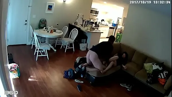 Νέος cheating caught by a webcam homemade λεπτός σωλήνας