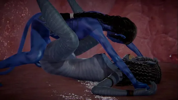 Nová Avatar Futa - Neytiri gets creampied - 3D Porn jemná tuba