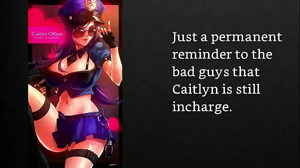 New Caitlyn from league of legends make you her pet bitch sissification joi and cei fine Tube