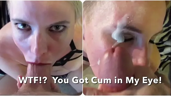 New Amazing Blowjob & Fuck From Amateur Babe : Big Cum Facial fine Tube