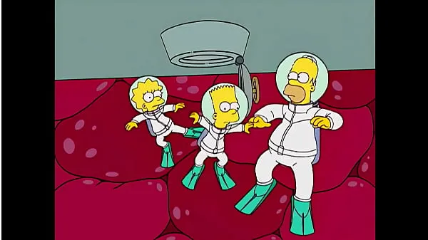 Nouveau Homer et Marge ayant des relations sexuelles sous-marines (réalisé par Sfan) (nouvelle introduction tube fin