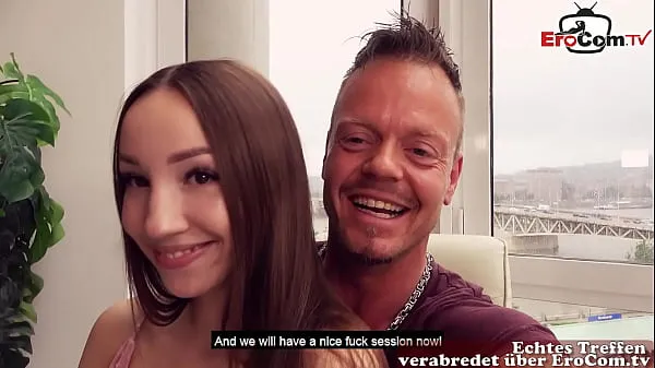 New shy 18 year old teen makes sex meetings with german porn actor erocom date fine Tube