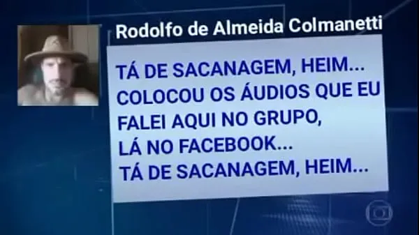 Nova My audios were shown on Jornal Nacional da Globo on zap on facebook fina cev