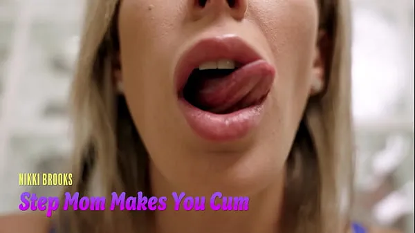 Ny Step Mom Makes You Cum with Just her Mouth - Nikki Brooks - ASMR fint rør