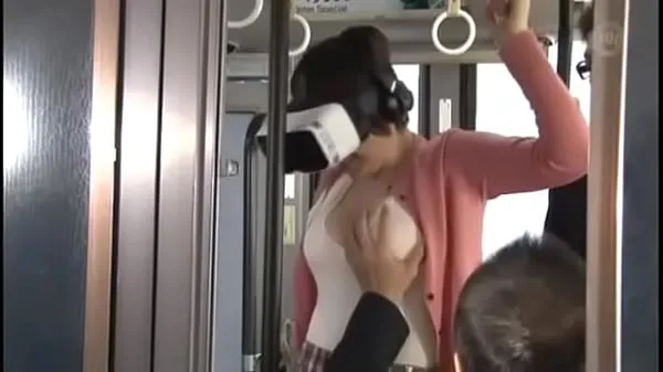 New Cute Asian Gets Fucked On The Bus Wearing VR Glasses 1 (har-064 fine Tube