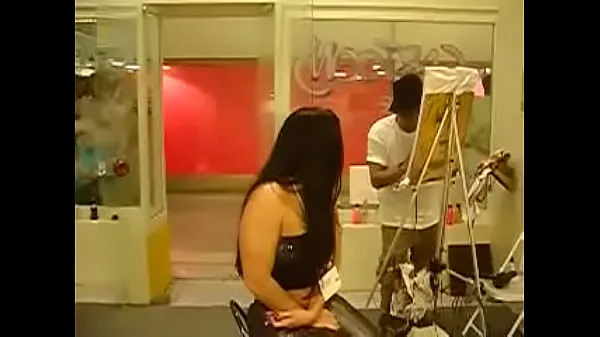Baru Monica Santhiago Porn Actress being Painted by the Painter The payment method will be in the painted one halus Tube