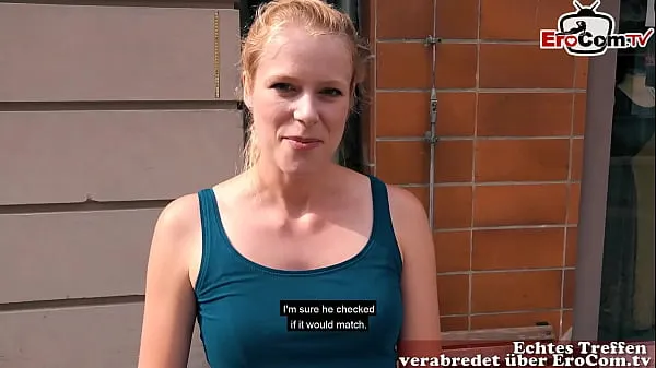 Νέος Slim German slut with small tits is dating a guy online for sex λεπτός σωλήνας