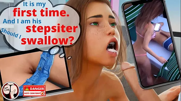 Nova My little redhead stepsister finally tasted my cum from 22cm huge dick. - Hottest sexiest moments - (Milfy City- Sara fina cev