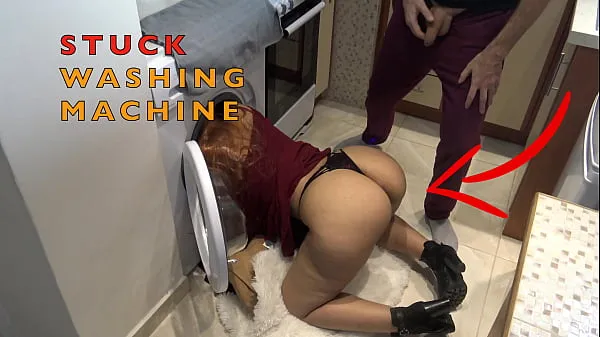 New Stupid Maid Stuck in Washing Machine fine Tube