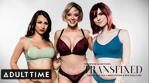 Ny ADULT TIME - Jean Hollywood's Physical Exam Turns Into An INSANE TRANS-LESBIAN 3-WAY fint rør