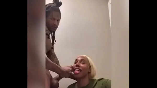 New Gakbraazy and Drippinvelvet met Ts Parris flew to Gakteeem4 cuz Youngstarbrazy is a bitch that likes Big booty black men fine Tube