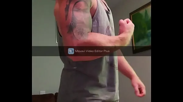 New Muscular guy is showing body and jerking off in home fine Tube